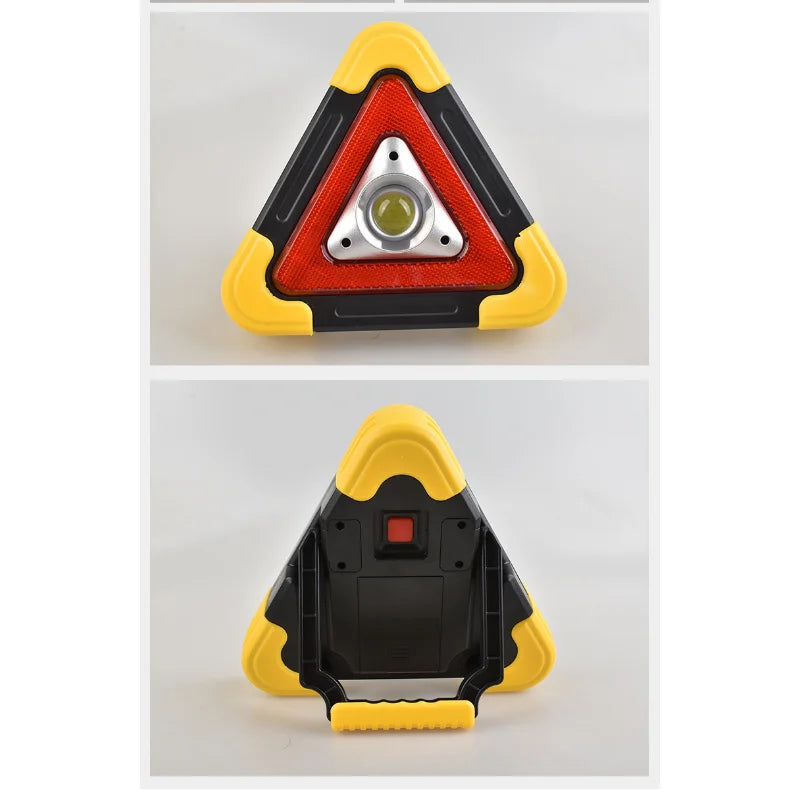 Portable Car Emergency LED Warning Triangle